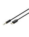 GEMBIRD Kabel USB typu C do stereo 3.5mm AUX 1.5m czarny - nr 2