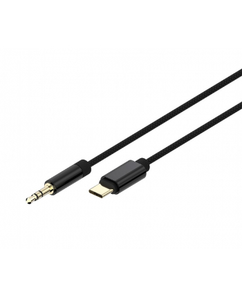 GEMBIRD Kabel USB typu C do stereo 3.5mm AUX 1.5m czarny