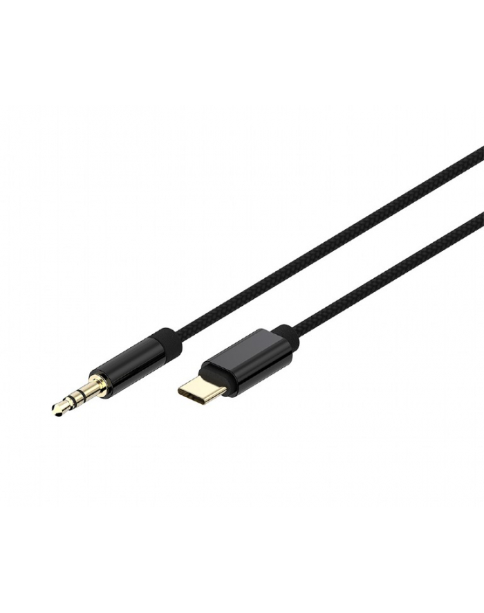 GEMBIRD Kabel USB typu C do stereo 3.5mm AUX 1.5m czarny główny