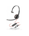 hp inc. HP Poly Blackwire 3210 Monaural USB-C Black Headset +USB-C/A Adapter Bulk - nr 13