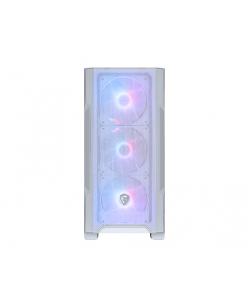 MSI MAG FORGE M100R WHITE case ARGB