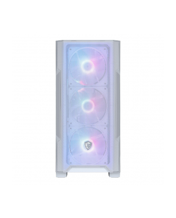 MSI MAG FORGE M100R WHITE case ARGB