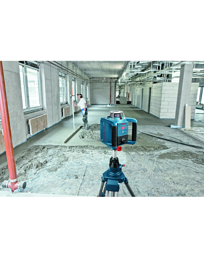 bosch powertools Bosch czerwonyation laser GRL 300 HVG Professional, with construction tripod (blue, case, green laser line) główny