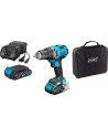 Hazet cordless drill set 9230-2, 18 volts, drill driver - nr 1