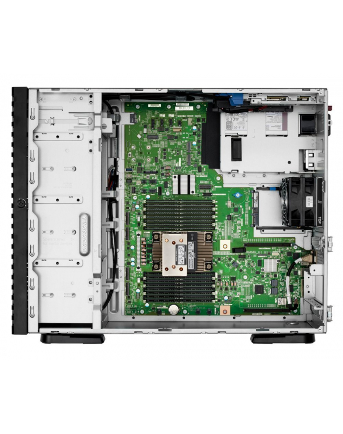hewlett packard enterprise HPE ProLiant ML110 Gen11 Intel Xeon Bronze 3508U 2.1GHz 8-core 1P 32GB-R VROC 4LFF 2x2TB HDD 2x1000W RPS (wersja europejska) Server główny