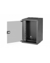 DIGITUS 10inch 9U wall mounting cabinet SOHO PRO 460 x 315 x 300mm Kolor: CZARNY - nr 3