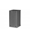 DIGITUS 10inch 12U wall mounting cabinet SOHO PRO 595 x 315 x 300mm Kolor: CZARNY - nr 21