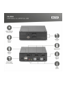 DIGITUS KVM Switch 2x1 DP DP Out USB 2 x DP + 2x USB +2 Speaker + 2micro - nr 11