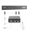 DIGITUS KVM Switch 2x1 DP DP Out USB 2 x DP + 2x USB +2 Speaker + 2micro - nr 12