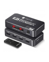 TECHLY Przełącznik HDMI 2.0b 3w1 4K HDR HDCP2.2 z pilotem - nr 1