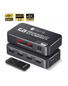 TECHLY Przełącznik HDMI 2.0b 3w1 4K HDR HDCP2.2 z pilotem - nr 2