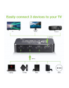 TECHLY Przełącznik HDMI 2.0b 3w1 4K HDR HDCP2.2 z pilotem - nr 8