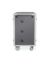 DIGITUS Charging trolley 15.6inch USB-C 30 charge bases PDU fan 1260 x 824 x 650mm - nr 16