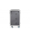 DIGITUS Charging trolley 15.6inch USB-C 30 charge bases PDU fan 1260 x 824 x 650mm - nr 22