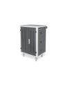 DIGITUS Charging trolley 15.6inch USB-C 30 charge bases PDU fan 1260 x 824 x 650mm - nr 26