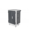 DIGITUS Charging trolley 15.6inch USB-C 30 charge bases PDU fan 1260 x 824 x 650mm - nr 6