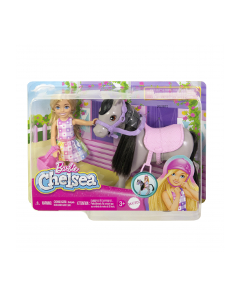 Mattel Barbie Family ' Friends Chelsea and Pony Doll