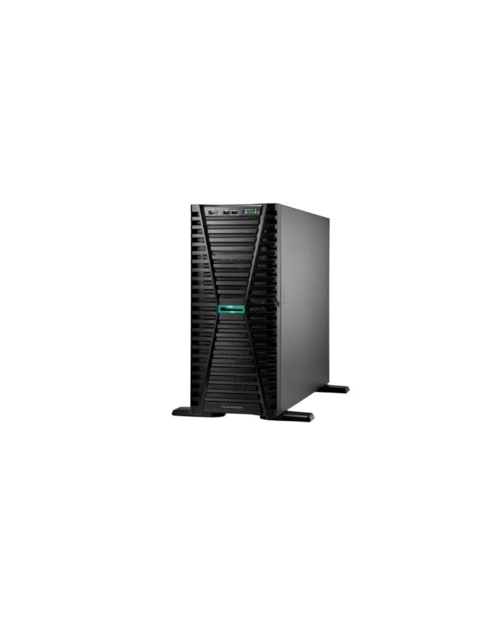 hewlett packard enterprise HPE ProLiant ML110 Gen11 Intel Xeon Silver 4510 12-core 1P 64GB-R MR408i-o 8SFF 2x480GB SSD 2x1000W RPS (wersja europejska) Server główny