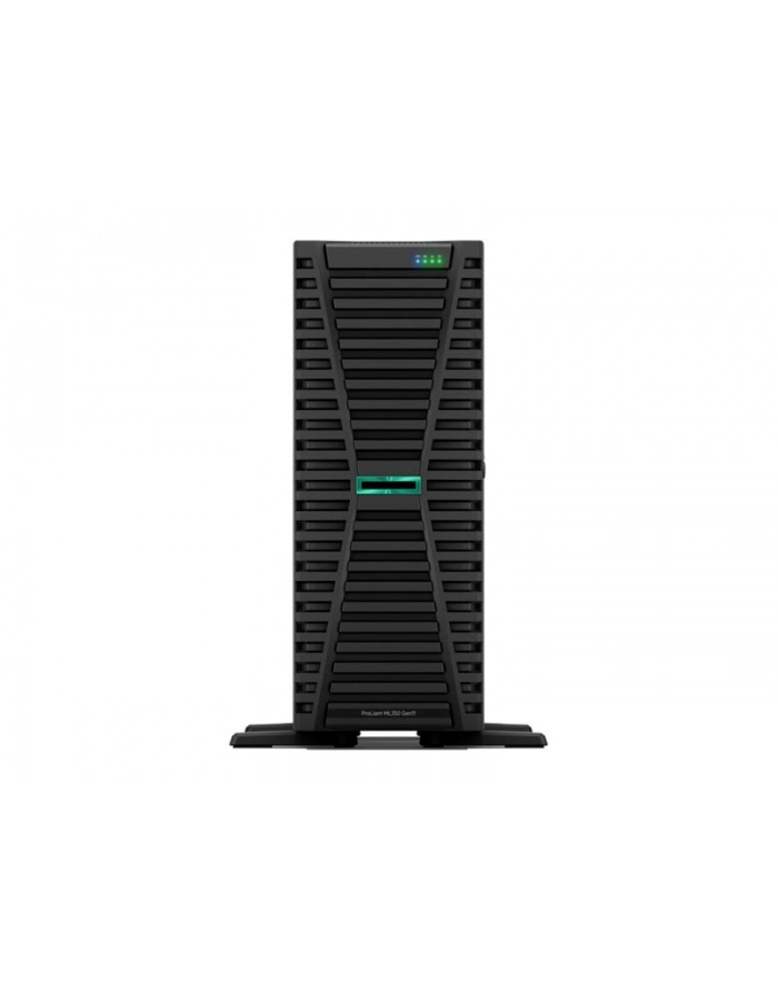 hewlett packard enterprise HPE ProLiant ML350 Gen11 Intel Xeon Silver 4510 12-core 64GB-R MR408i-o 8SFF 2x960GB SSD 2x1000W RPS (wersja europejska) Server główny