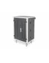 DIGITUS Charging trolley 15.6inch USB-C 30 charge bases PDU fan 1260 x 824 x 650mm - nr 1