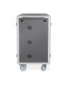 DIGITUS Charging trolley 15.6inch USB-C 30 charge bases PDU fan 1260 x 824 x 650mm - nr 43