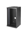 DIGITUS 10inch 12U wall mounting cabinet SOHO PRO 595 x 315 x 300mm Kolor: CZARNY - nr 16