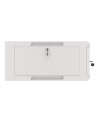 Szafa instalacyjna Lanberg rack wisząca 19'' 4U 600 drzwi szklane szara (złożona) - nr 14