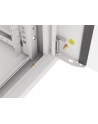 Szafa instalacyjna Lanberg rack wisząca 19'' 4U 600 drzwi szklane szara (złożona) - nr 3