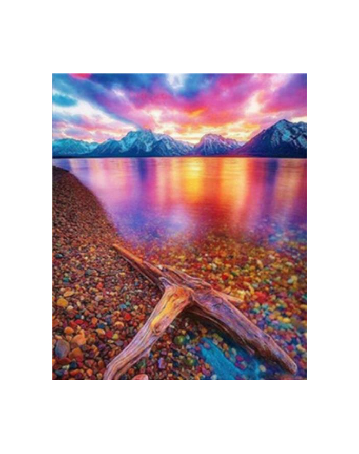 norimpex Diamentowa mozaika Jezioro kolor kamienie 1007412 główny
