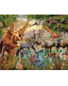 norimpex Diamentowa mozaika Zwierzęta Safari nad rzeką 30x40cm 1007431 - nr 1