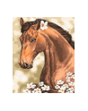 norimpex Diamentowa mozaika Koń z kwiatem 30x40cm 1007746 - nr 1
