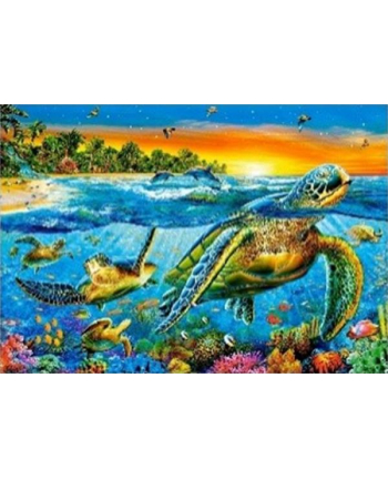 norimpex Diamentowa mozaika Żółwie w morzu 30x40cm 1008550