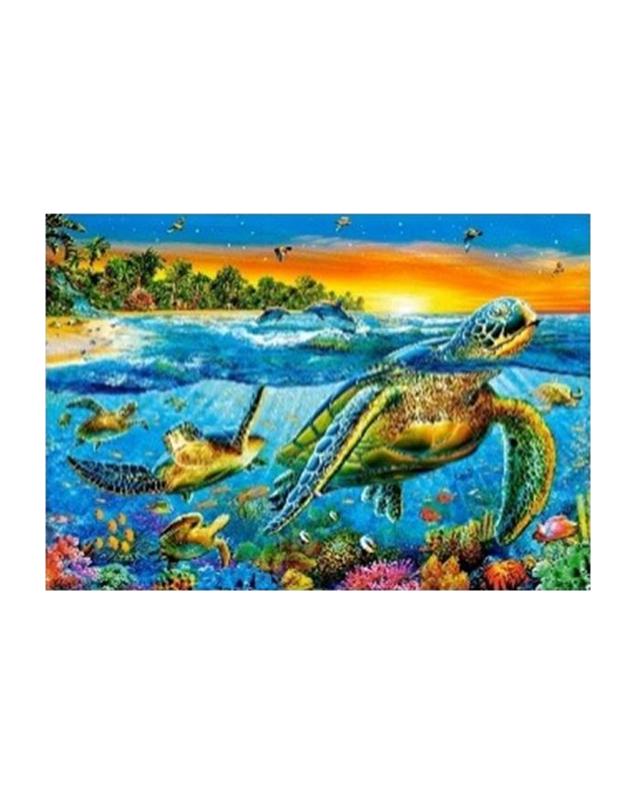 norimpex Diamentowa mozaika Żółwie w morzu 30x40cm 1008550 główny