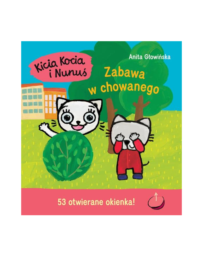 media rodzina Książeczka Kicia Kocia i Nunuś. Zabawa w chowanego główny