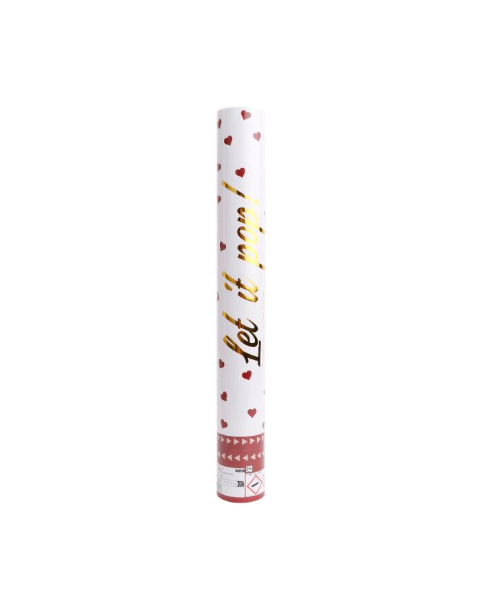amscan Armatka konfetti Heart papier 40cm 9916485 główny