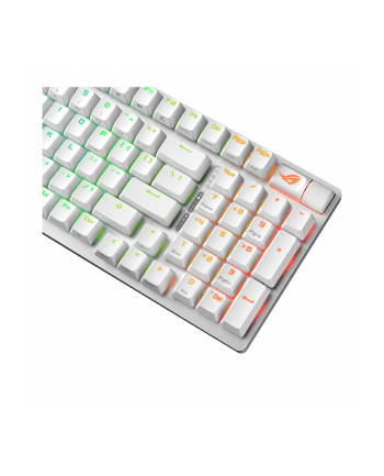 asus Klawiatura ROG Strix Scope II 96 Wireless Biała NX/PBT