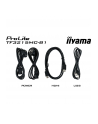 iiyama Monitor dotykowy 32 cale TF3215MC-B2 POJ.30PKT.VA.VGA.HDMI.DP.500cd/m2.3000:1/8ms.24/7.7H.IP65(front).PION/POZIOM.200x200mm(vesa) - nr 31