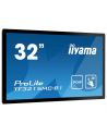 iiyama Monitor dotykowy 32 cale TF3215MC-B2 POJ.30PKT.VA.VGA.HDMI.DP.500cd/m2.3000:1/8ms.24/7.7H.IP65(front).PION/POZIOM.200x200mm(vesa) - nr 35