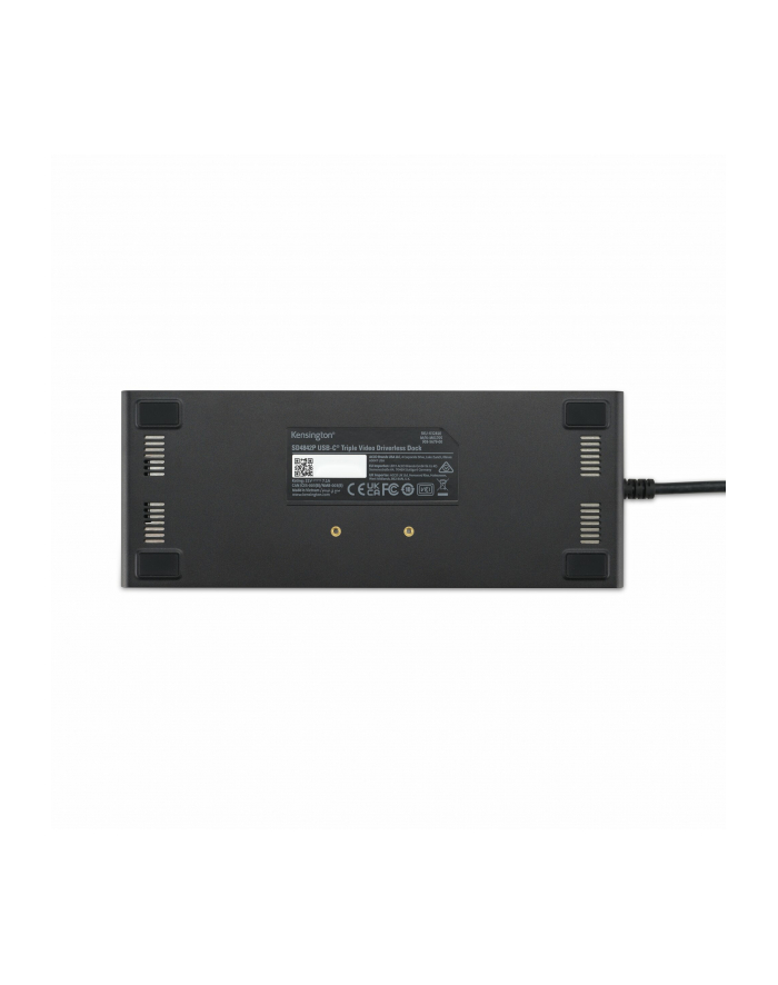 kensington Potrójna stacja dokująca wideo Eco SD4842p USB- C główny