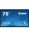 iiyama Monitor interaktywny 75 cali TE7514MIS-B2, INFRARED,50pkt,VA,4K,7H,WiFi,MIC,USB ANDROID 13, Google EDLA - nr 80