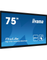 iiyama Monitor interaktywny 75 cali TE7514MIS-B2, INFRARED,50pkt,VA,4K,7H,WiFi,MIC,USB ANDROID 13, Google EDLA - nr 82