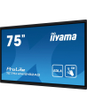 iiyama Monitor interaktywny 75 cali TE7514MIS-B2, INFRARED,50pkt,VA,4K,7H,WiFi,MIC,USB ANDROID 13, Google EDLA - nr 84