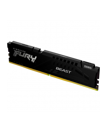 kingston Pamięć DDR5 Fury Beast 16GB(1*16GB)/6000 CL30 XMP czarna nr 1
