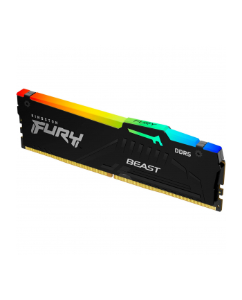 kingston Pamięć DDR5 Fury Beast RGB 16GB(1*16GB)/6000 CL30 XMP czarna nr 2