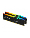 kingston Pamięć DDR5 Fury Beast RGB 16GB(2*8GB)/6000 CL30 EXPO czarna - nr 1