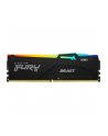 kingston Pamięć DDR5 Fury Beast RGB 32GB(2*16GB)/6000 CL30 EXPO czarna - nr 17