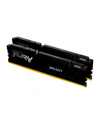 kingston Pamięć DDR5 Fury Beast 64GB(2*32GB)/6000 CL30 EXPO czarna