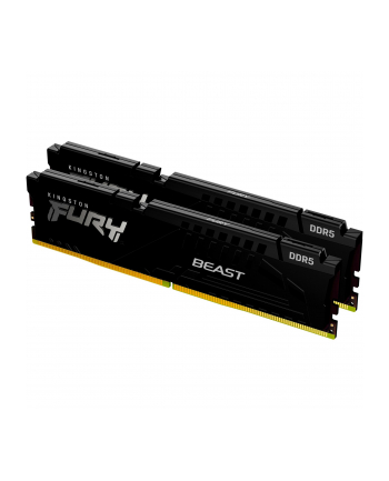 kingston Pamięć DDR5 Fury Beast 16GB(2*8GB)/6000 CL30 XMP czarna