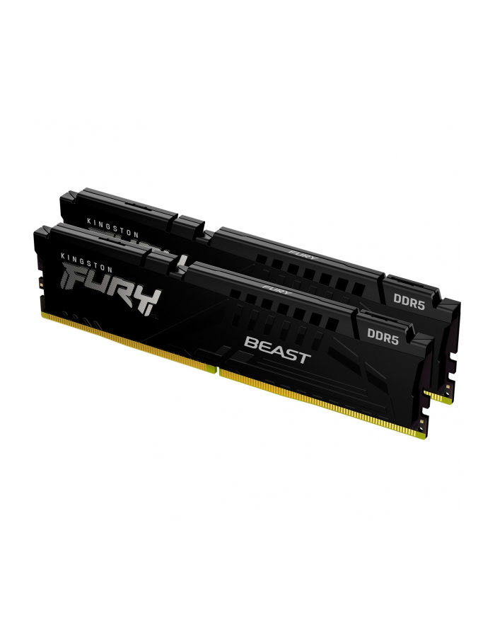 kingston Pamięć DDR5 Fury Beast 64GB(2*32GB)/6000 CL30 XMP czarna główny