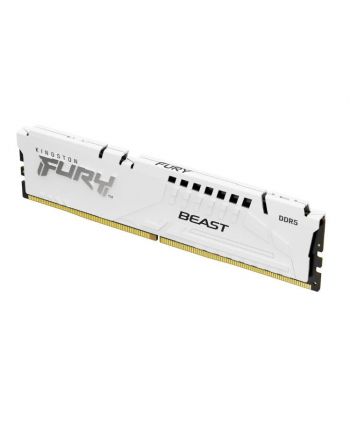 kingston Pamięć DDR5 Fury Beast 32GB(1*32GB)/6000 CL30 XMP biała